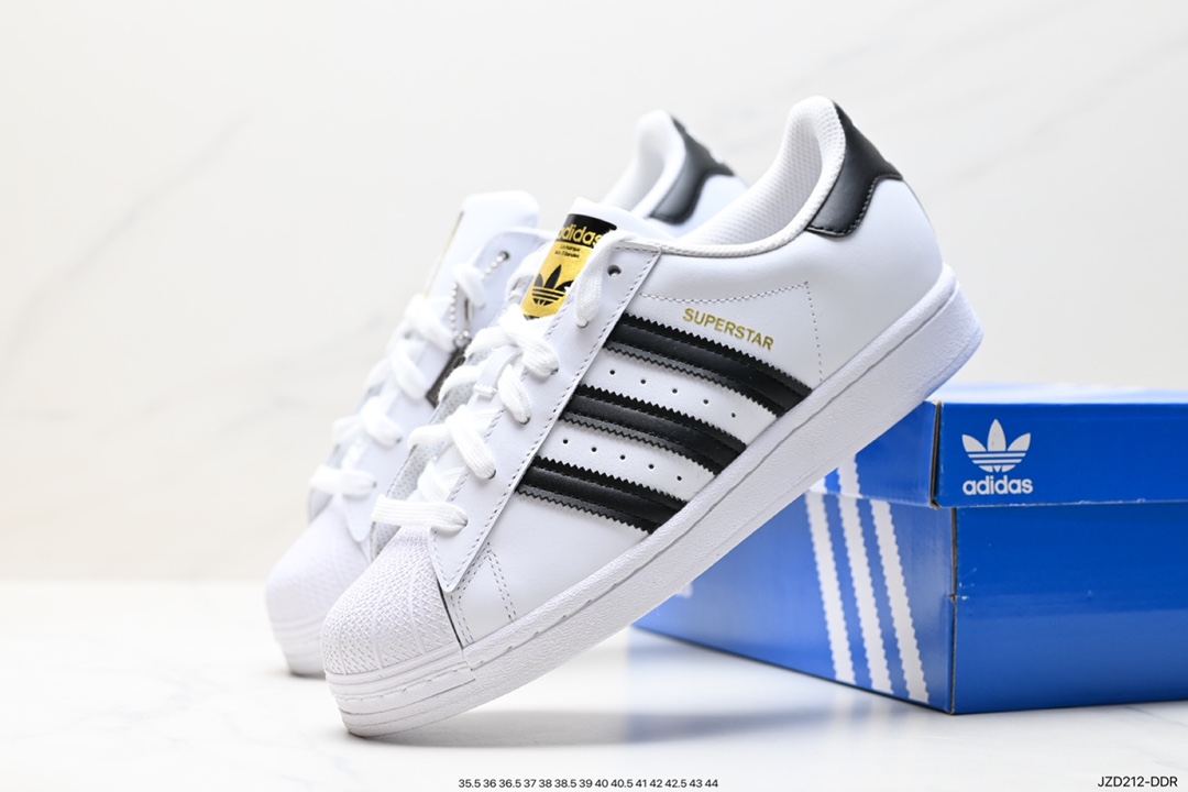 Adidas Originals Superstar Pride RM Shell Toe Series Low-Top Sneakers EG4959