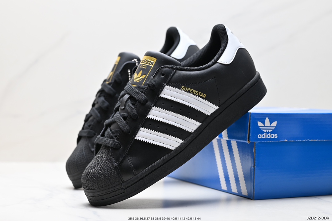 Adidas Originals Superstar Pride RM Shell Toe Series Low-Top Sneakers EG4959