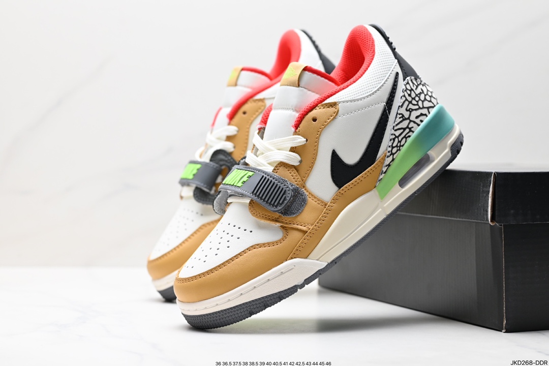 160 耐克Nike Air Jordan Legacy 312 Low”White/Pine Green“乔丹篮球鞋 DZ2763-101