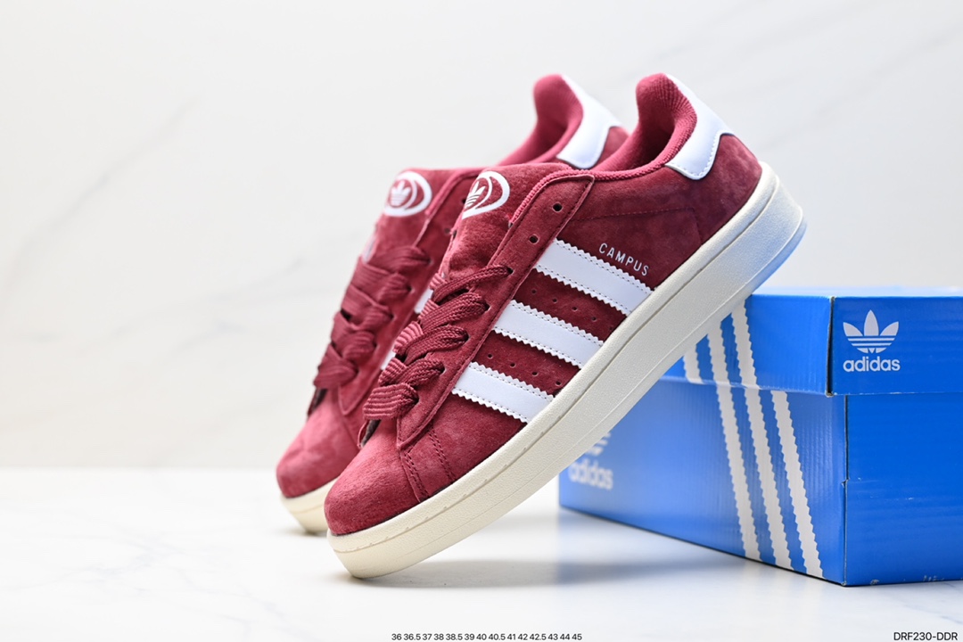 115 Adidas Originals Campus 00s 学院系列 面包风经典复古低帮百搭休闲运动板鞋 GY9473