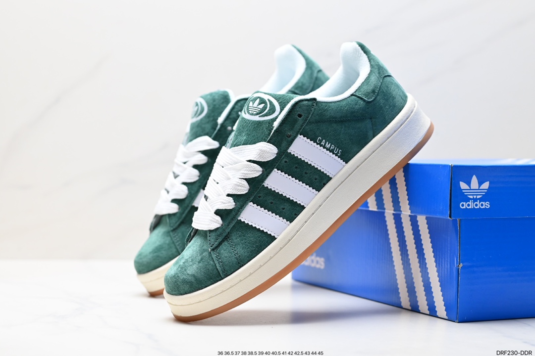 115 Adidas Originals Campus 00s 学院系列 面包风经典复古低帮百搭休闲运动板鞋 GY9473