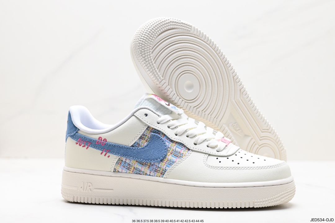 150 耐克Nike Air Force 1 Low 空军一号低帮百搭休闲运动板鞋 FJ7740-141