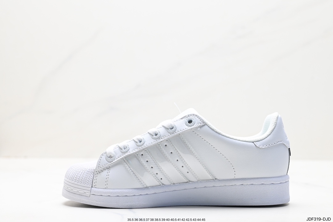 125 阿迪达斯Adidas三叶草 Originals Superstar Pride RM贝壳头板鞋 C77124