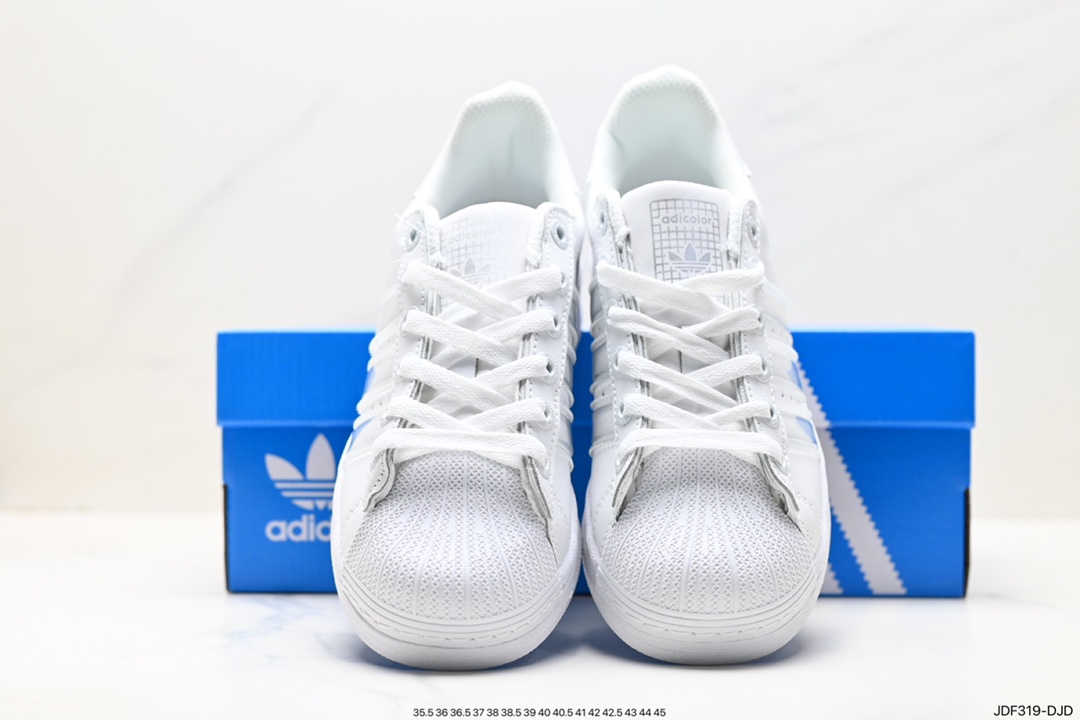 125 阿迪达斯Adidas三叶草 Originals Superstar Pride RM贝壳头板鞋 C77124