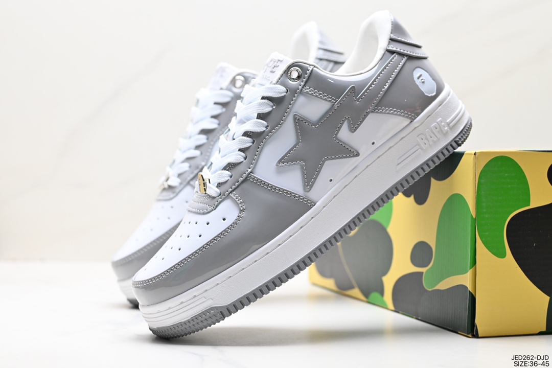 Japanese Harajuku fashion brand A Bathing Ape BAPE Sk8 Sta Low SK8 series low-top