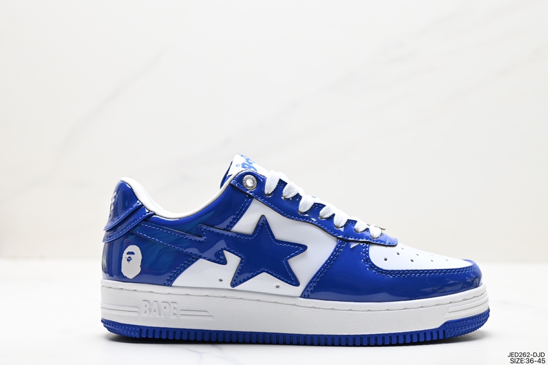 Japanese Harajuku fashion brand A Bathing Ape BAPE Sk8 Sta Low SK8 series low-top