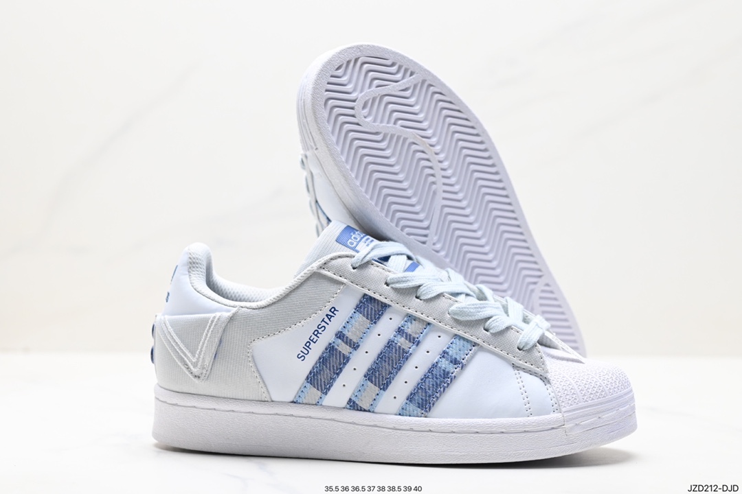 140 阿迪达斯Adidas三叶草 Originals Superstar Pride RM贝壳头板鞋 IG3005