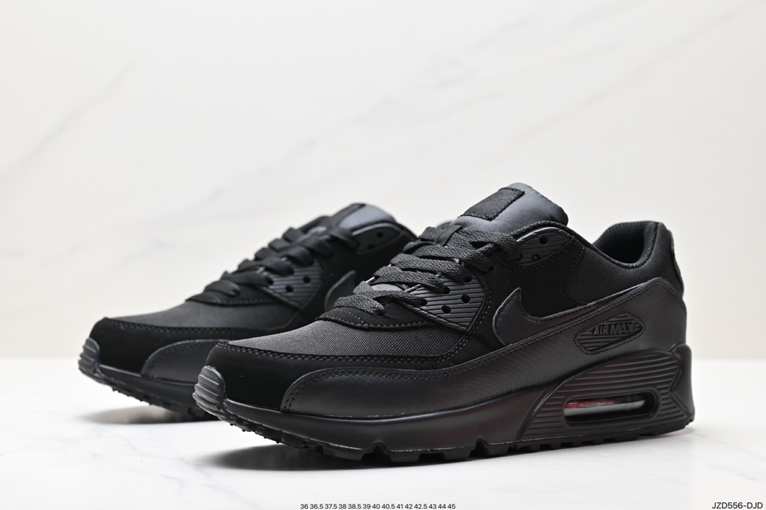 140 耐克Nike Air Max 90 经典复古小气垫缓震跑鞋 537384-090