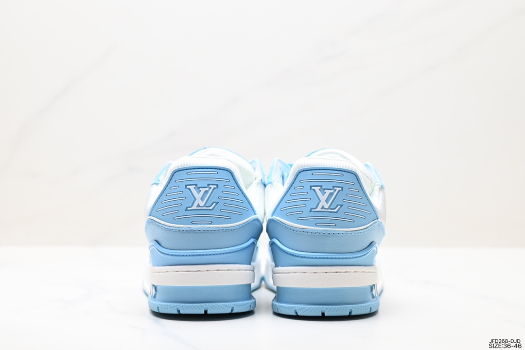 170 Louis Vuitton Trainer Maxi Low Sneaker 篮球板鞋