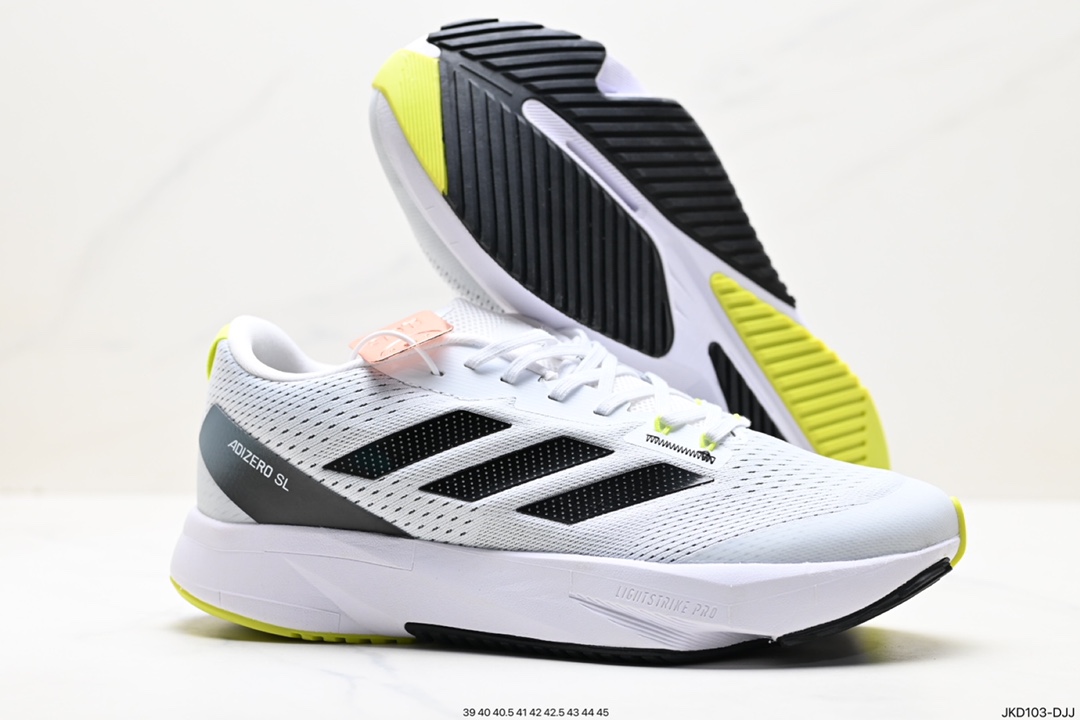 160 阿迪达斯adidas adizero BOSTON 11夏季透气网眼竞速跑鞋 ID6922