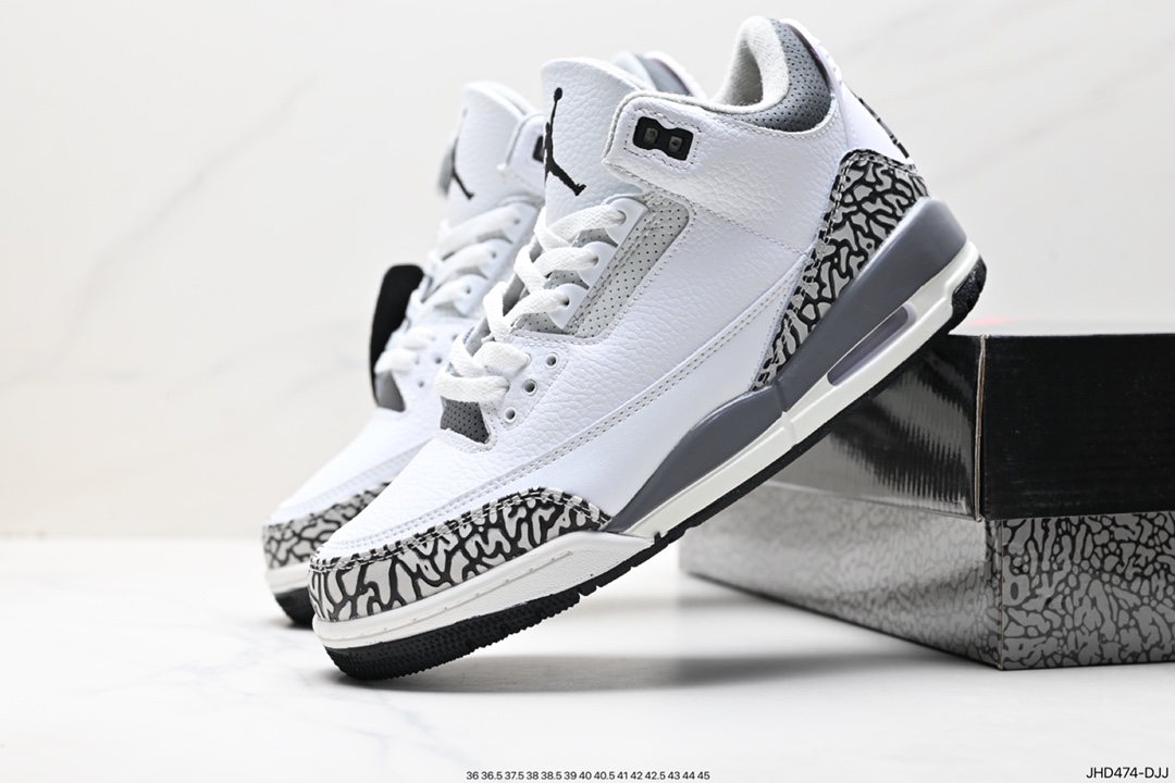 190 Air Jordan 3 Retro ”Hide and Sneak“ 白灰棕 AJ3 DA3595-009