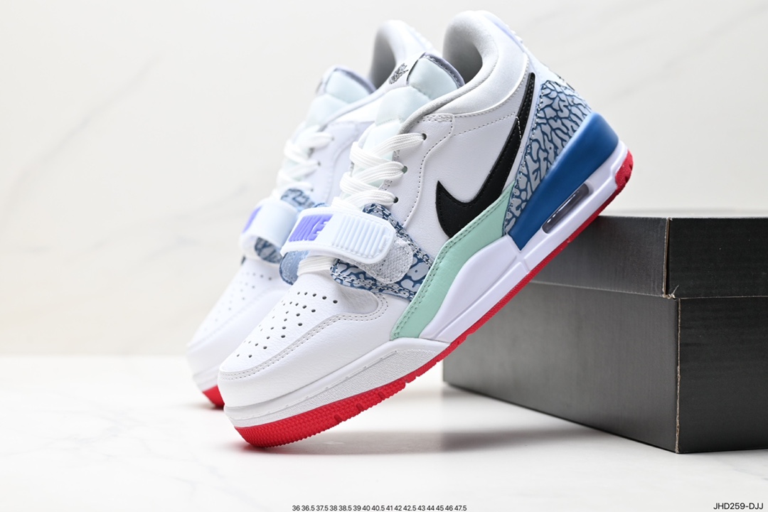 190 耐克Nike Air Jordan Legacy 312 Low”White/Pine Green“乔丹篮球鞋 DV9127-101