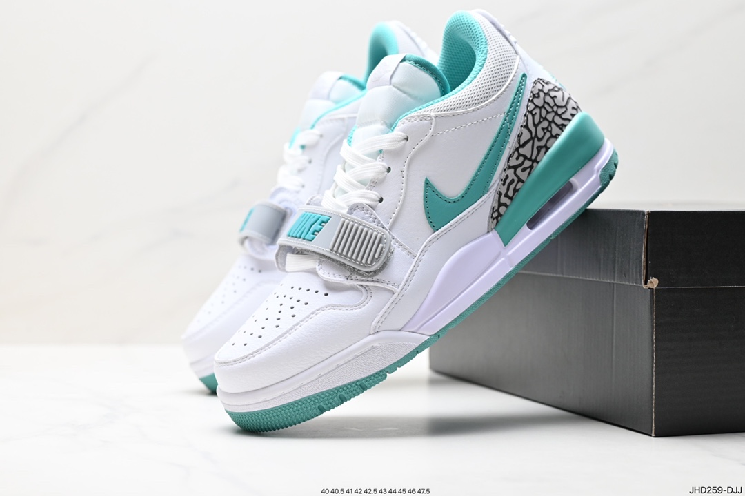 190 耐克Nike Air Jordan Legacy 312 Low”White/Pine Green“乔丹篮球鞋 DV9127-101