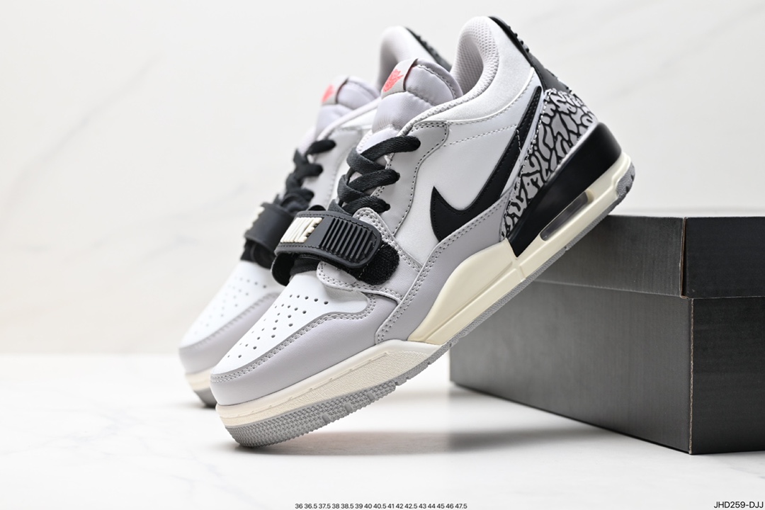 190 耐克Nike Air Jordan Legacy 312 Low”White/Pine Green“乔丹篮球鞋 DV9127-101