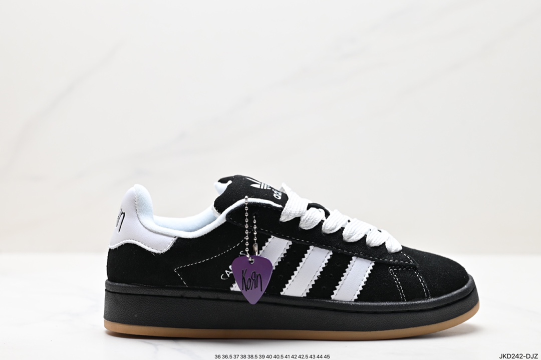 160 Adidas Originals Campus 00s 学院系列 面包风经典复古低帮百搭休闲运动板鞋 HQ8708