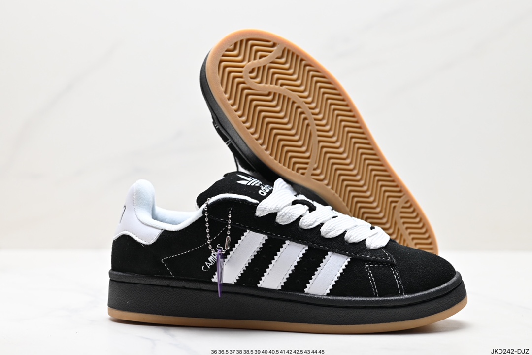 160 Adidas Originals Campus 00s 学院系列 面包风经典复古低帮百搭休闲运动板鞋 HQ8708