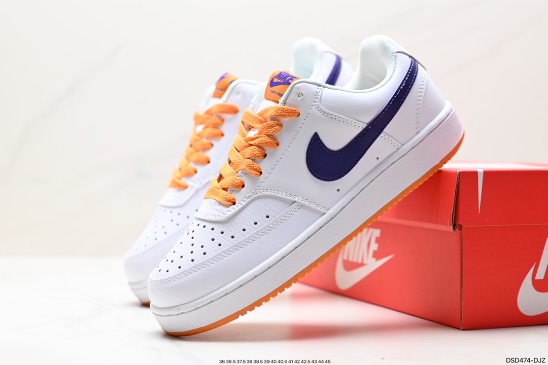 100 Nike Court Vision Low 白黑 受1980年代中期趋势的启发 CD5463-100