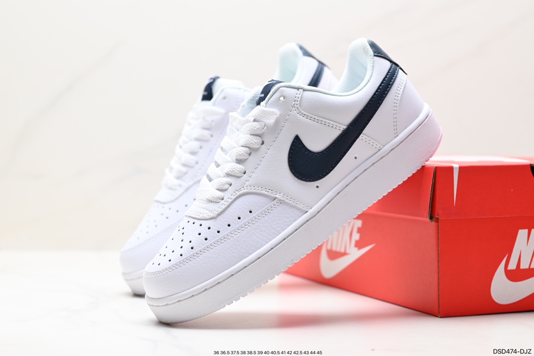 100 Nike Court Vision Low 白黑 受1980年代中期趋势的启发 CD5463-100