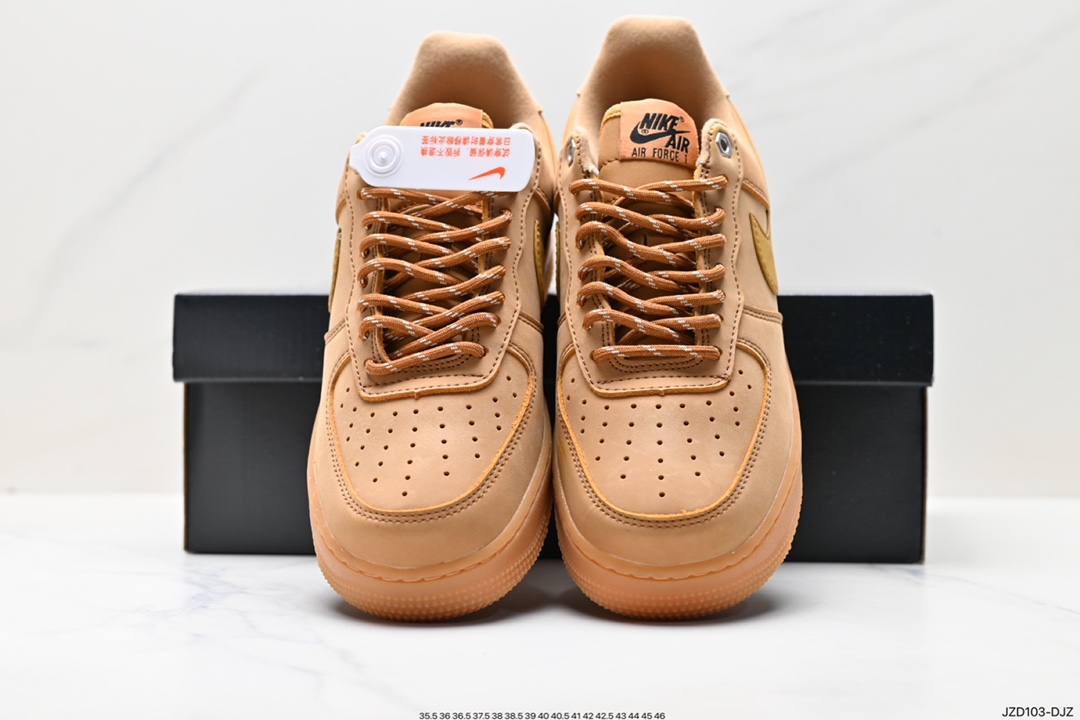 140 Nike Air Force1 Low AF1 经典款小麦色空军一号低帮休闲板鞋 CJ9179-200