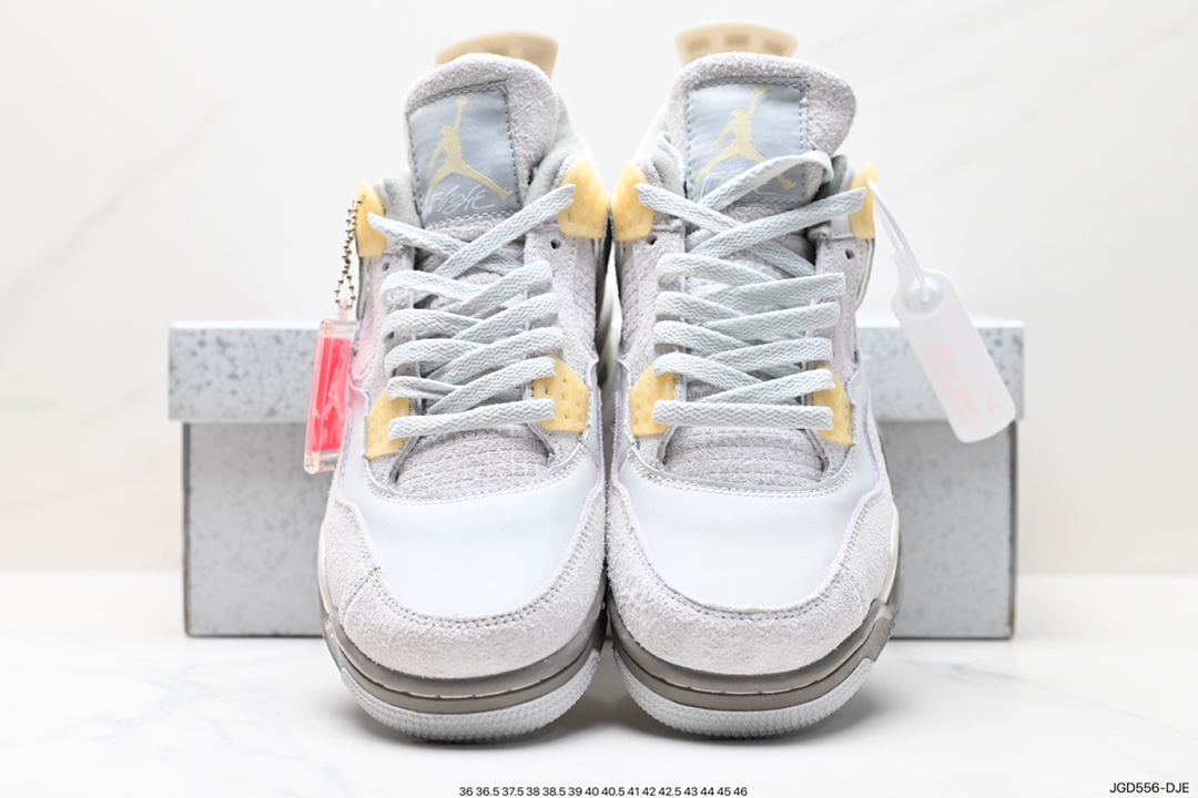 180 耐克Nike Wmns Air Jordan 4 Retro GS"Linen"迈克尔篮球鞋 DR5415-105