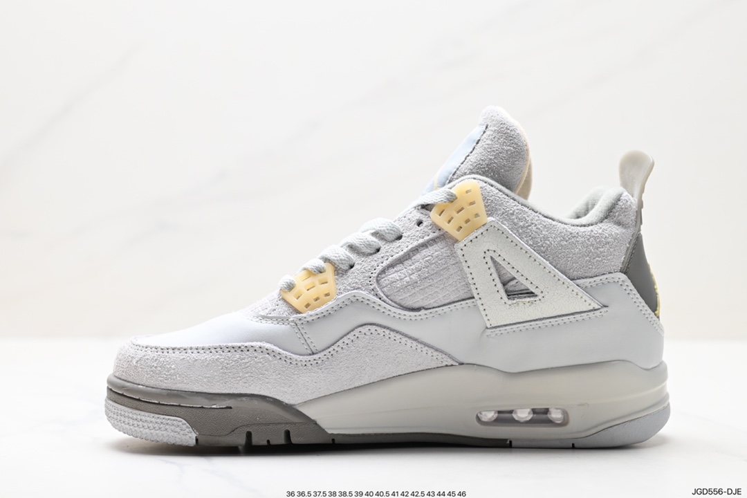 180 耐克Nike Wmns Air Jordan 4 Retro GS"Linen"迈克尔篮球鞋 DR5415-105