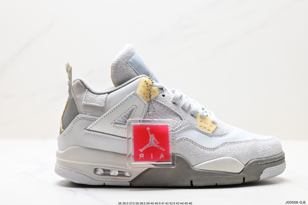 180 耐克Nike Wmns Air Jordan 4 Retro GS”Linen”迈克尔篮球鞋 DR5415-105