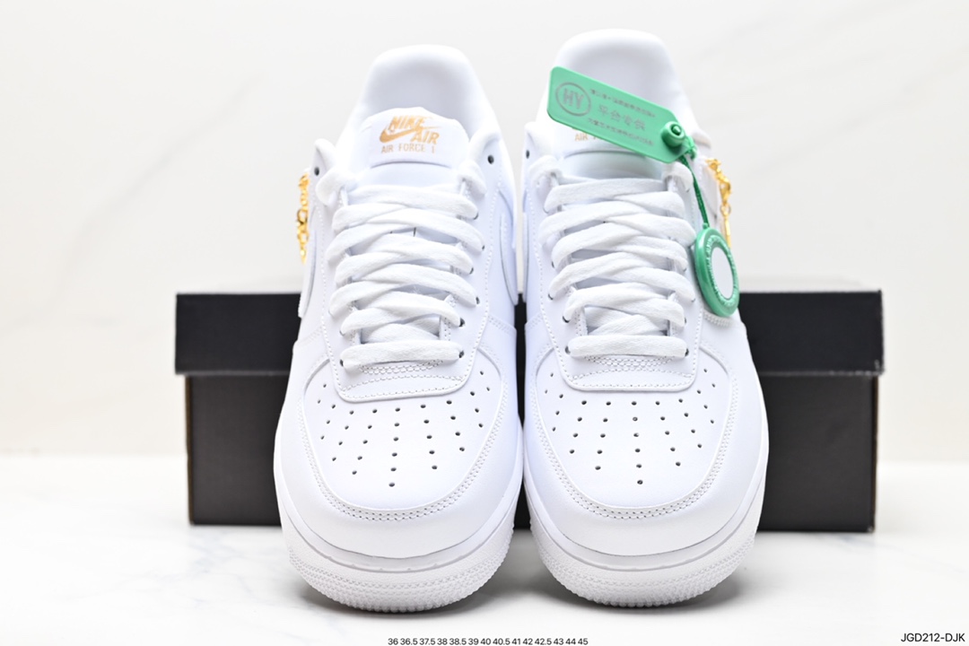 180 耐克Nike Air Force 1 Low 空军一号低帮百搭休闲运动板鞋 DD1525-100