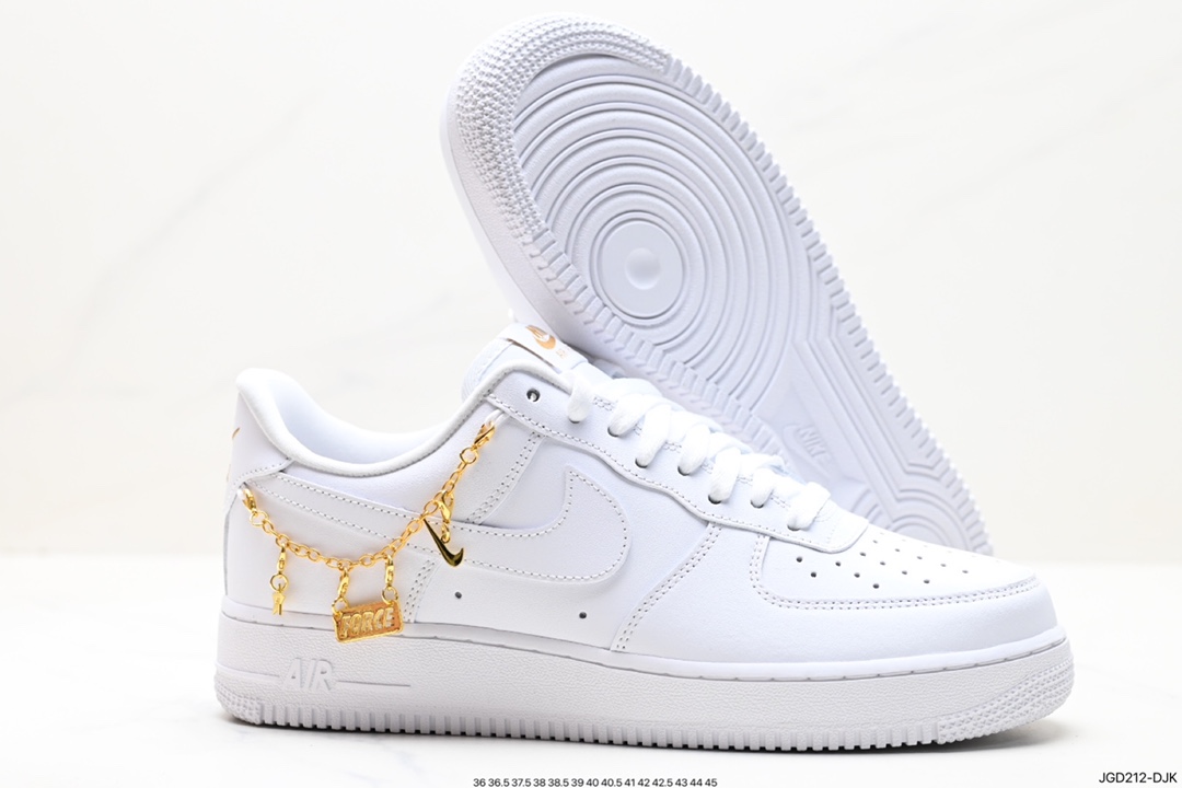 180 耐克Nike Air Force 1 Low 空军一号低帮百搭休闲运动板鞋 DD1525-100