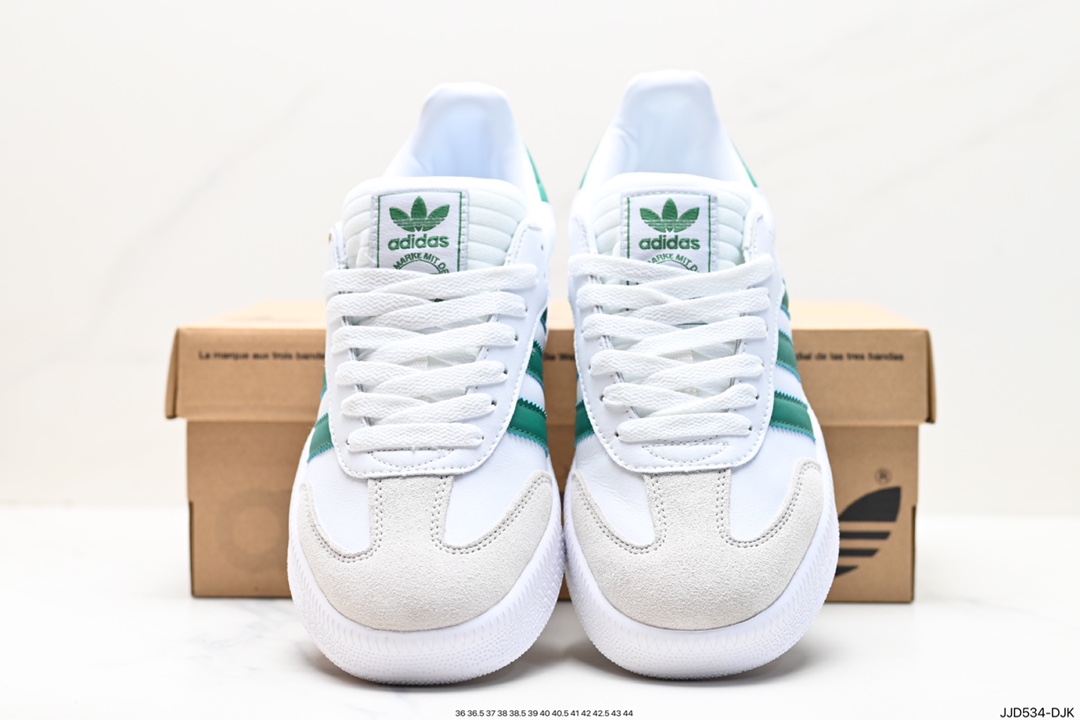 130 阿迪达斯三叶草Adidas Originals SambaX XLG桑巴舞运板鞋 IE1378