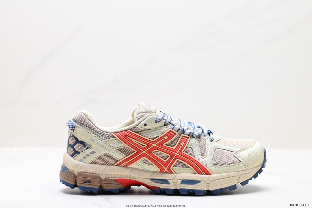 160 Asics Gel-Kahana 8 系列 浅灰 亚瑟士经典户外跑鞋 1011B109-023