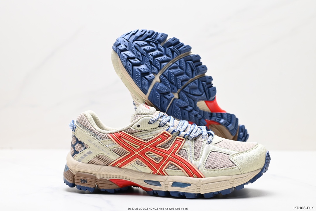 160 Asics Gel-Kahana 8 系列 浅灰 亚瑟士经典户外跑鞋 1011B109-023