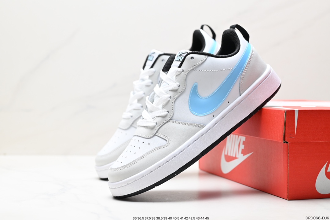 110 耐克Nike Court Borough Low 耐克男女鞋 低帮休闲板鞋 运动鞋 CW1624-100