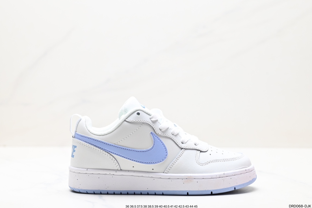 110 耐克Nike Court Borough Low 耐克男女鞋 低帮休闲板鞋 运动鞋 CW1624-100