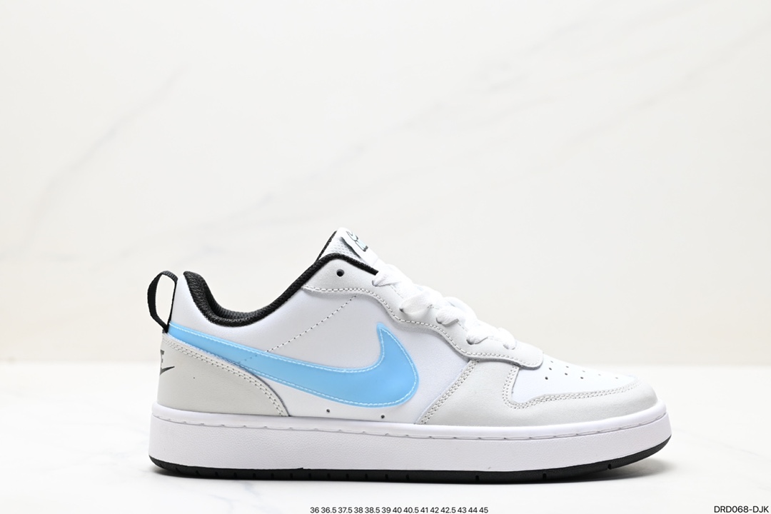 110 耐克Nike Court Borough Low 耐克男女鞋 低帮休闲板鞋 运动鞋 CW1624-100