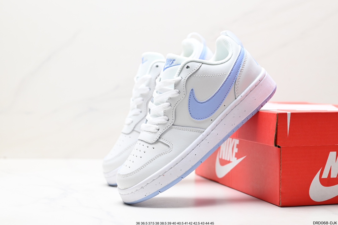 110 耐克Nike Court Borough Low 耐克男女鞋 低帮休闲板鞋 运动鞋 CW1624-100