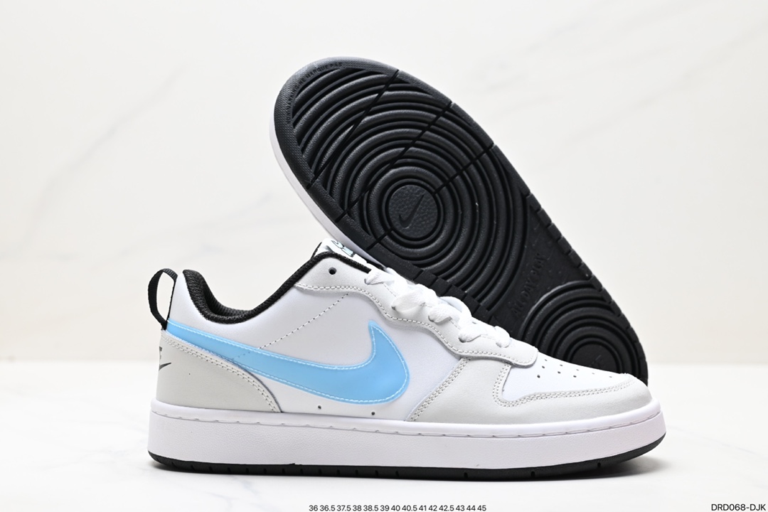 110 耐克Nike Court Borough Low 耐克男女鞋 低帮休闲板鞋 运动鞋 CW1624-100