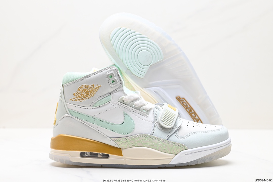 160 耐克Nike Air Jordan Legacy 312 Low”White/Pine Green“乔丹篮球鞋 DQ5348-141