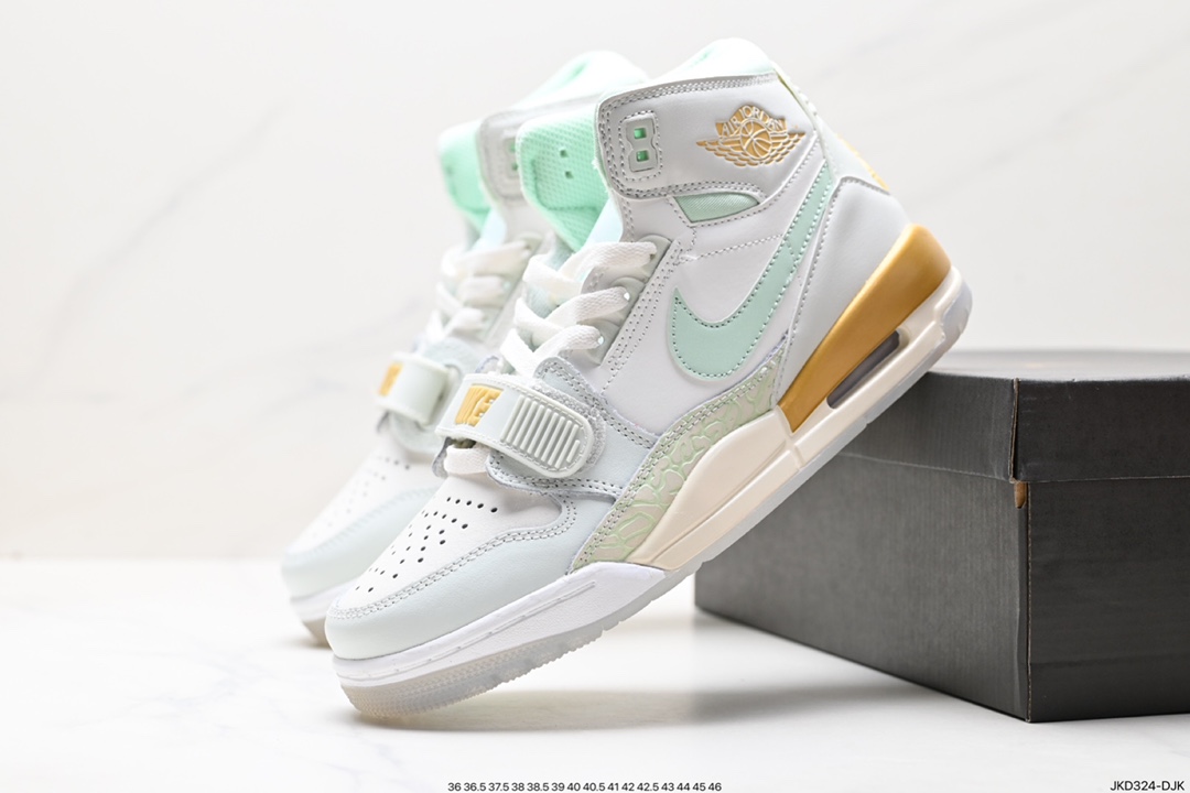 160 耐克Nike Air Jordan Legacy 312 Low”White/Pine Green“乔丹篮球鞋 DQ5348-141