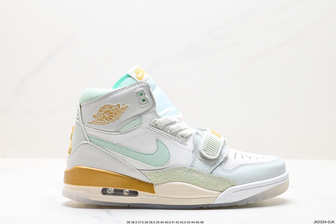 160 耐克Nike Air Jordan Legacy 312 Low”White/Pine Green“乔丹篮球鞋 DQ5348-141