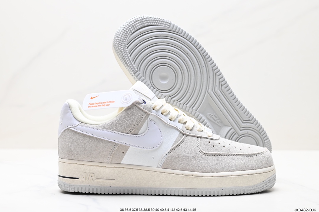 160 Nike  Air Force 1 '07 Low 米灰 耐克40周年纪念款 DM8871-111