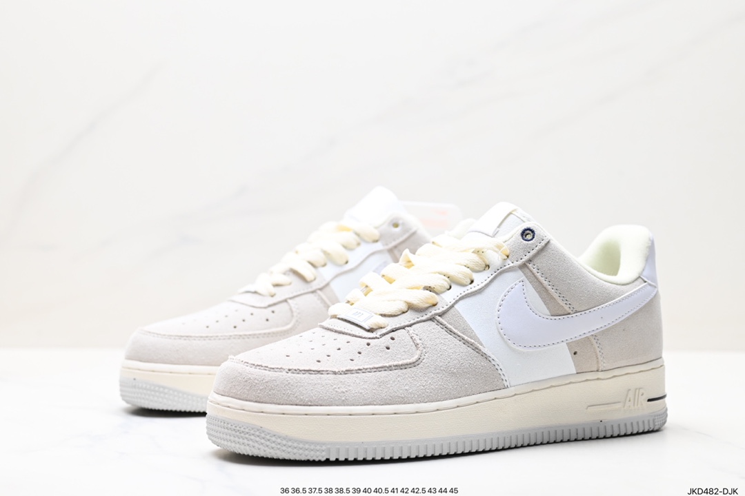 160 Nike  Air Force 1 '07 Low 米灰 耐克40周年纪念款 DM8871-111