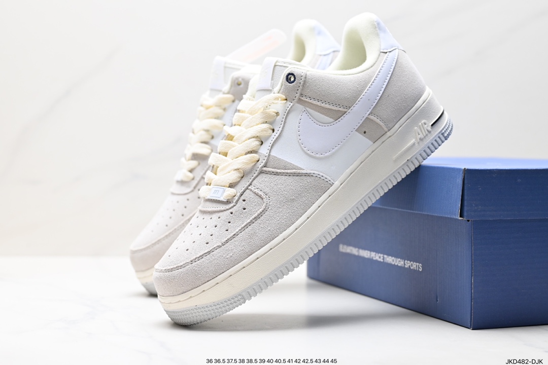 160 Nike  Air Force 1 '07 Low 米灰 耐克40周年纪念款 DM8871-111