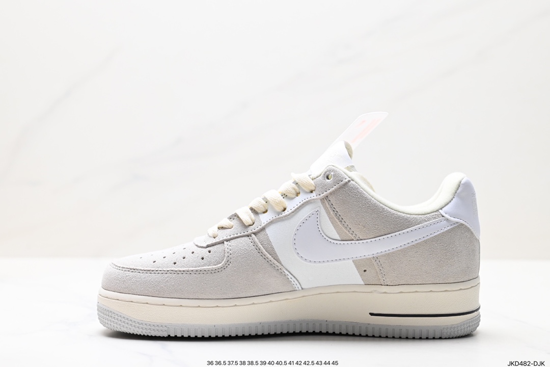 160 Nike  Air Force 1 '07 Low 米灰 耐克40周年纪念款 DM8871-111