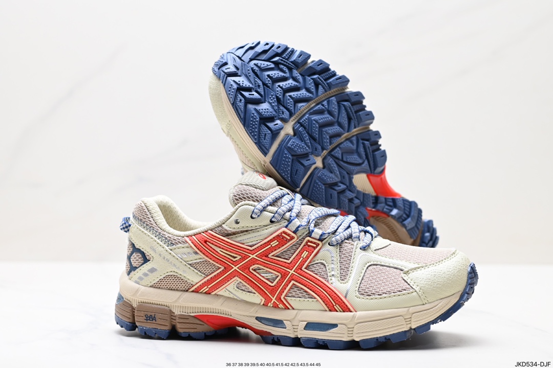 160 Asics Gel-Kahana 8 系列 浅灰 亚瑟士经典户外跑鞋1011B109-023