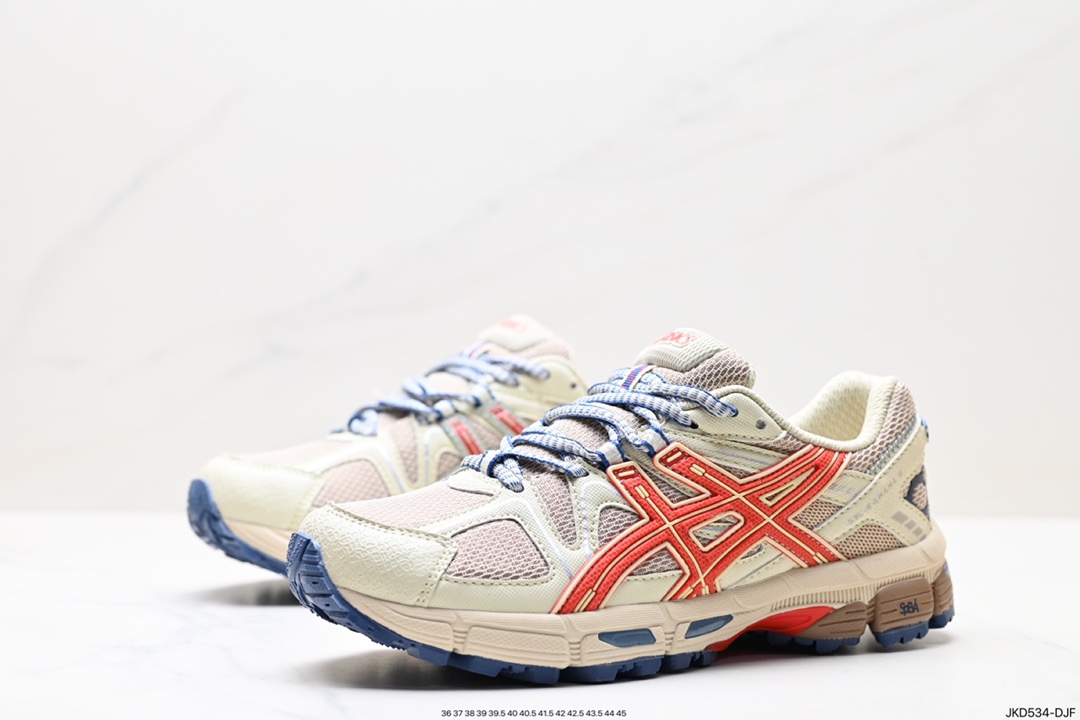 160 Asics Gel-Kahana 8 系列 浅灰 亚瑟士经典户外跑鞋1011B109-023