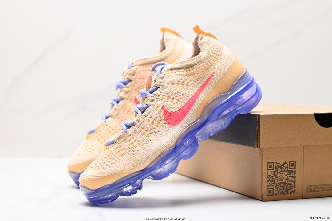 230 耐克Nk Vapormax 2023 Flyknit 耐克2023飞织透气休闲全掌大气垫跑鞋 DV1678-002