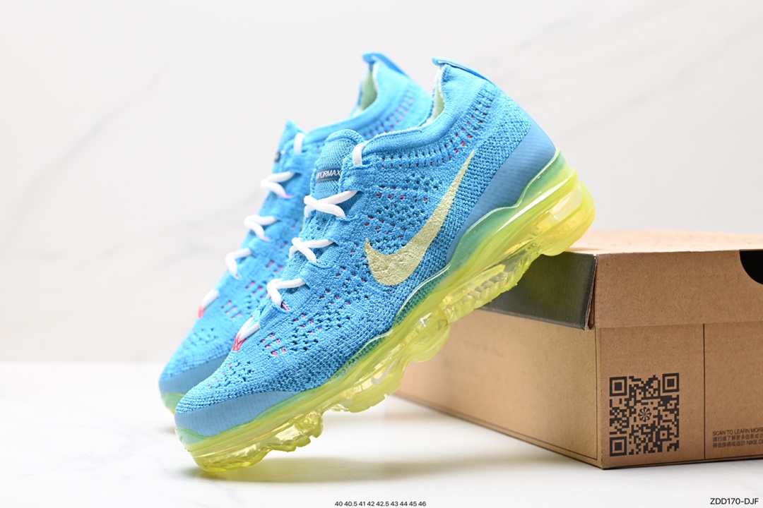 230 耐克Nk Vapormax 2023 Flyknit 耐克2023飞织透气休闲全掌大气垫跑鞋 DV1678-002