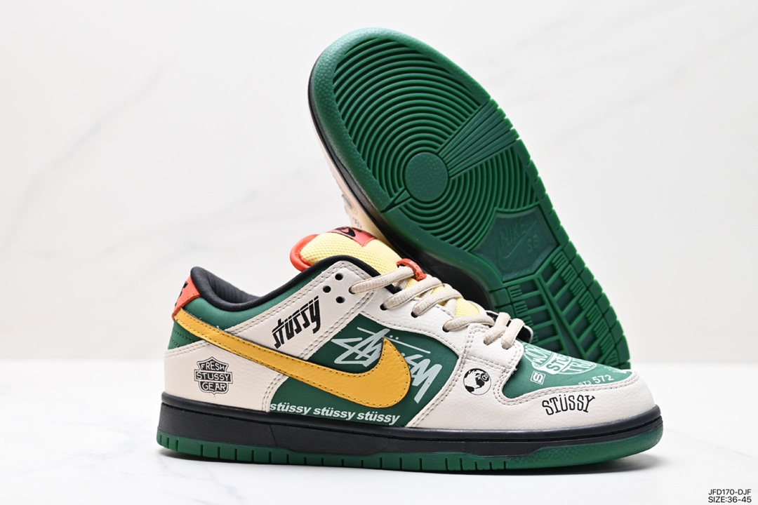 170 耐克Nike SB Dunk Low 扣篮系列 复古低帮休闲运动滑板板鞋 DV0834-137