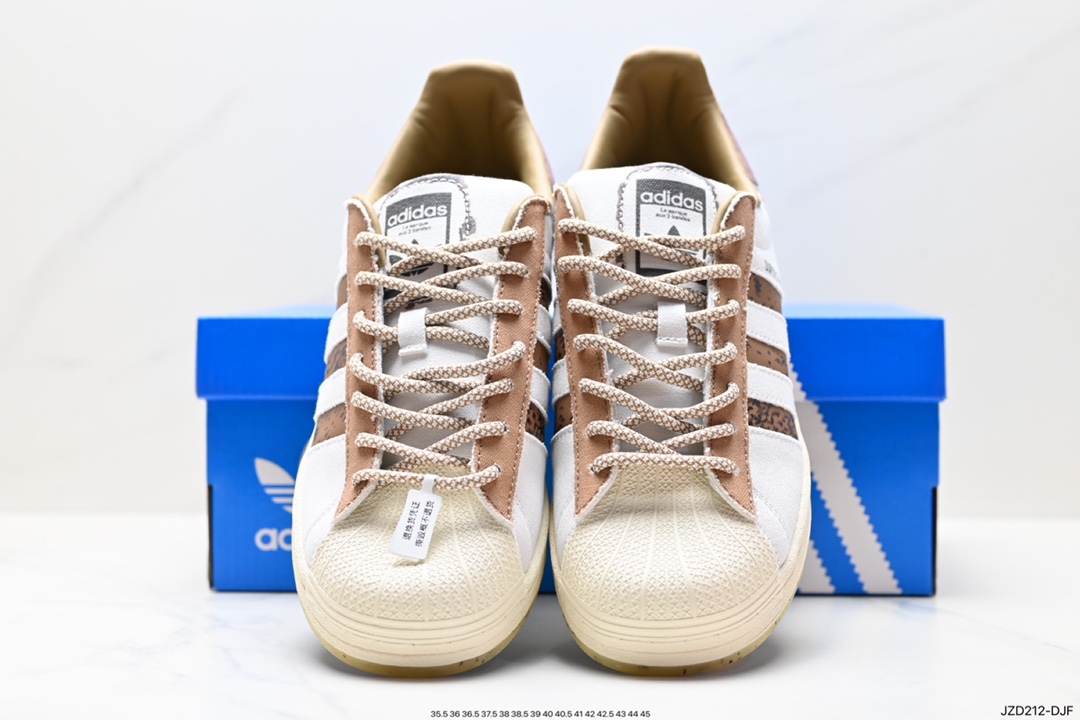 140 阿迪达斯Adidas三叶草 Originals Superstar Pride RM贝壳头板鞋 IG5976