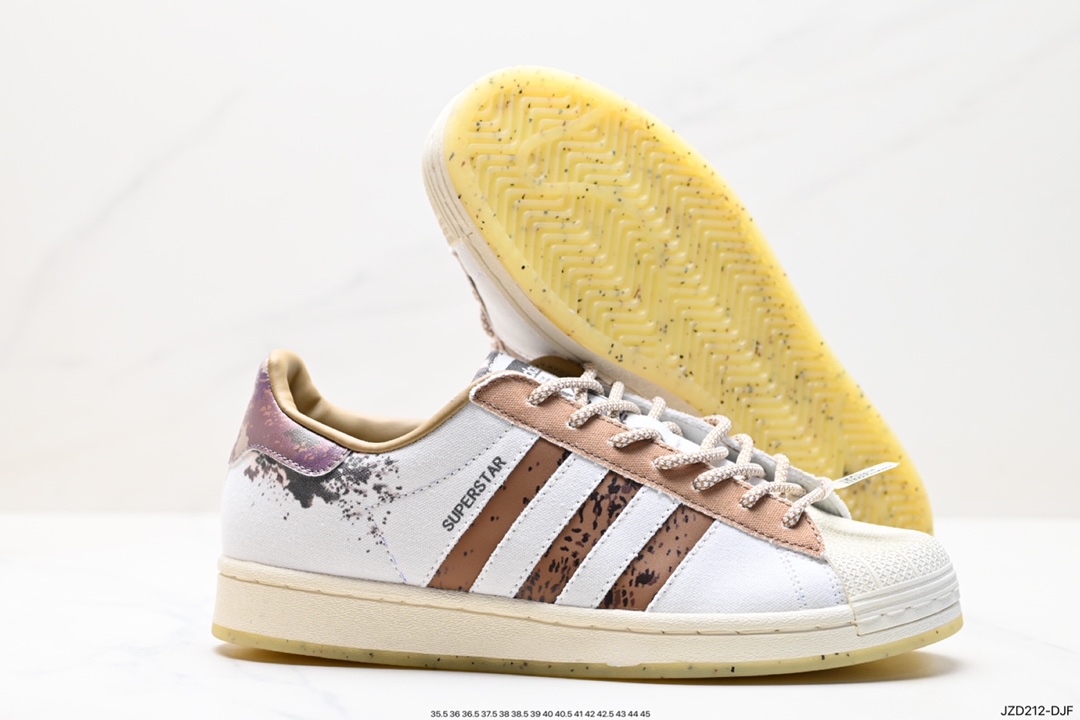 140 阿迪达斯Adidas三叶草 Originals Superstar Pride RM贝壳头板鞋 IG5976